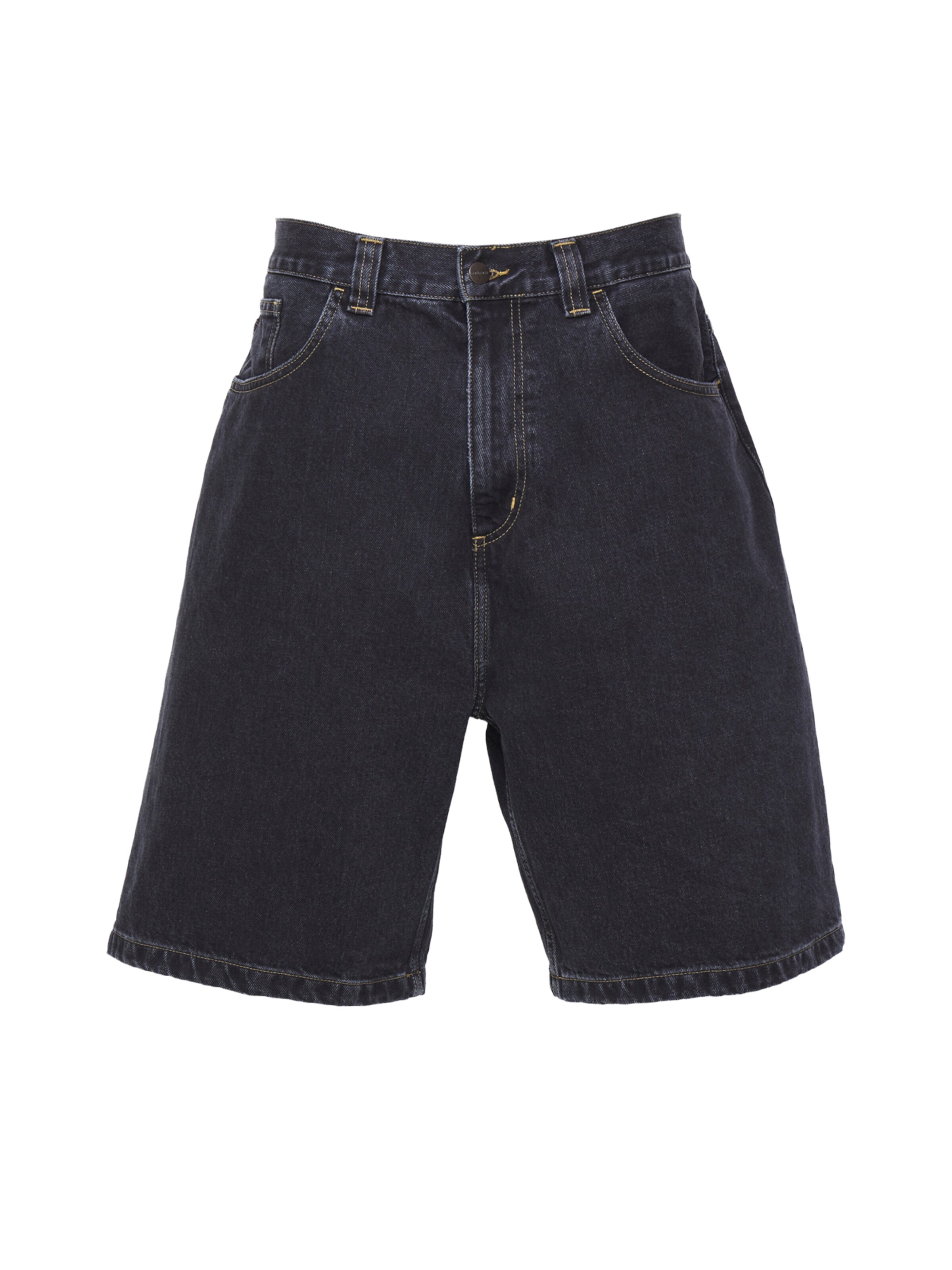 Carhartt WIP Avar lõige Teksapüksid 'Brandon', värv must: eest vaates