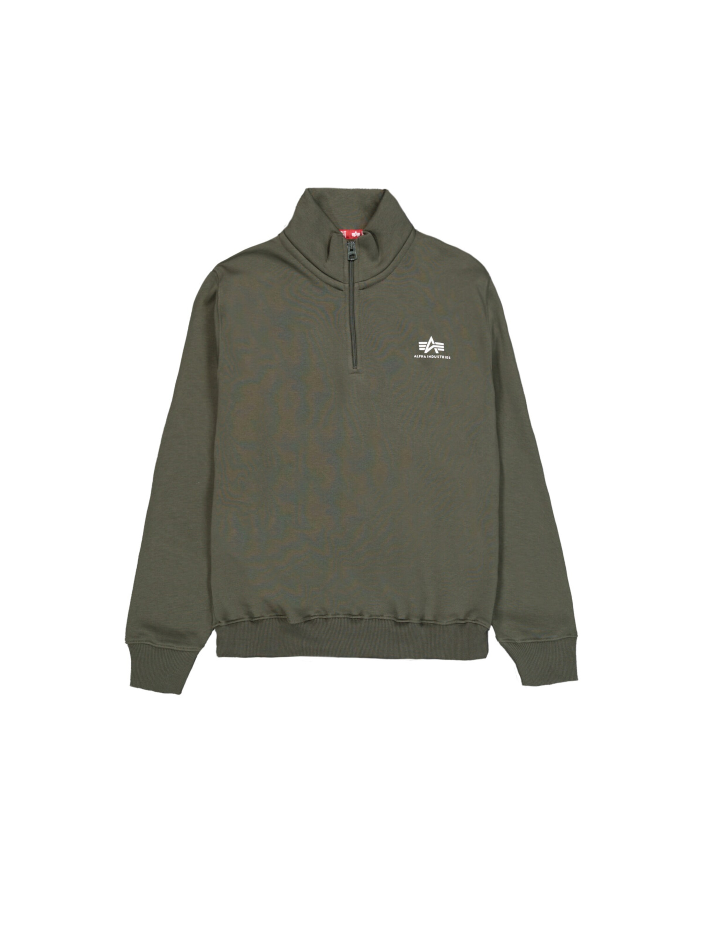 ALPHA INDUSTRIES Sweatshirt in Green: front