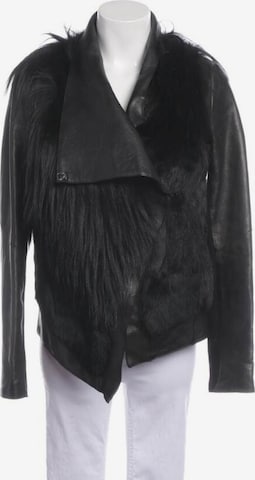 HELMUT LANG Jacket & Coat in M in Black: front