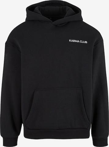 Sweat-shirt 'Part Of The Club' MT Upscale en noir : devant