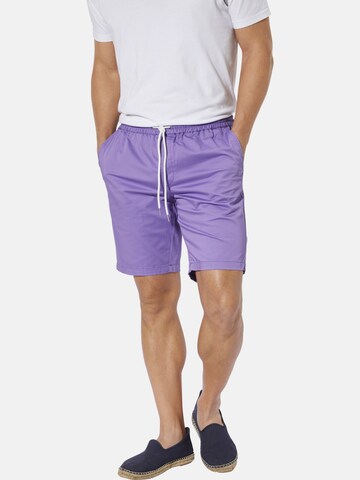 BABISTA Regular Broek ' Galmar ' in Lila: voorkant