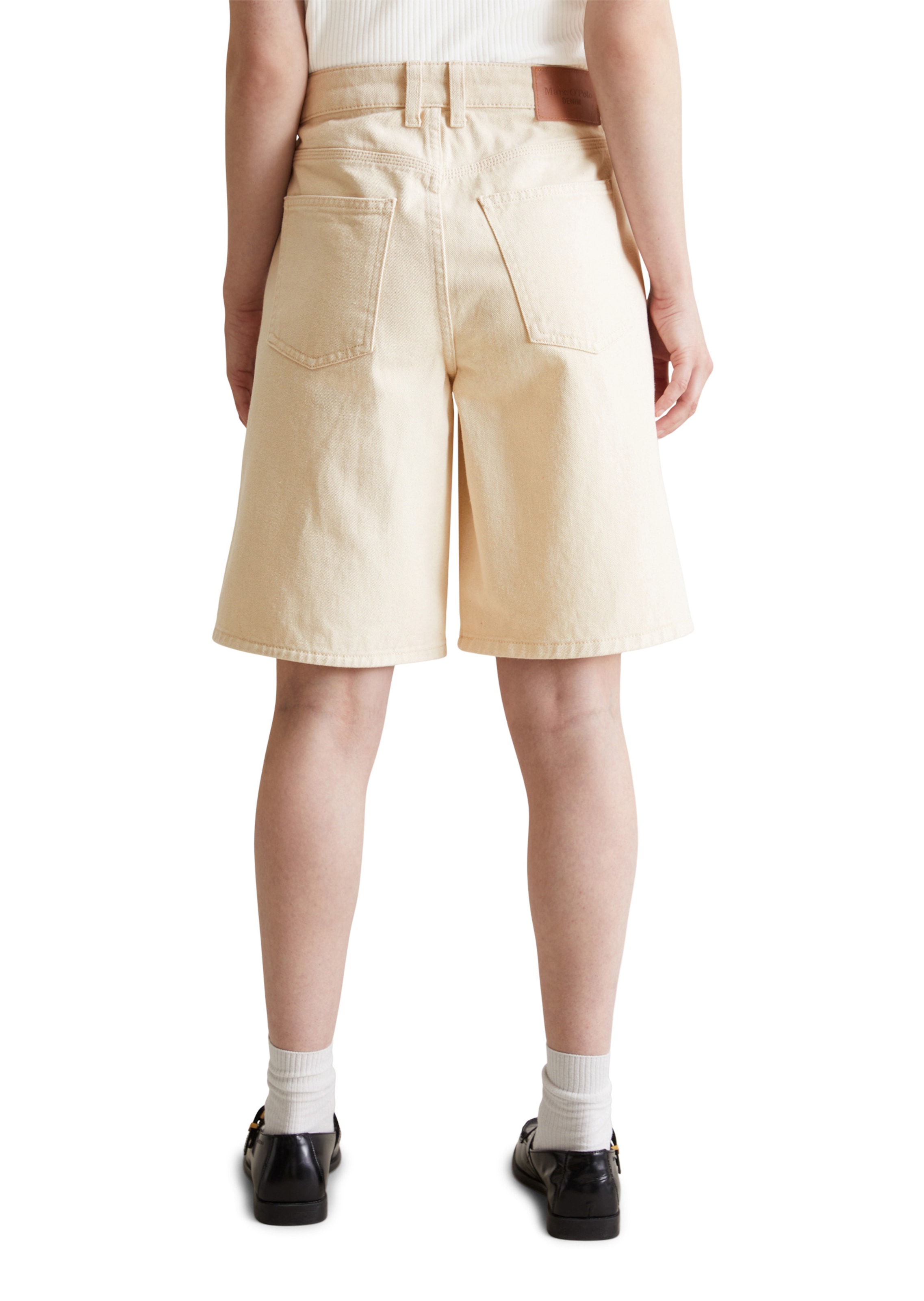 Marc O'Polo DENIM Loosefit Shorts in Weiß