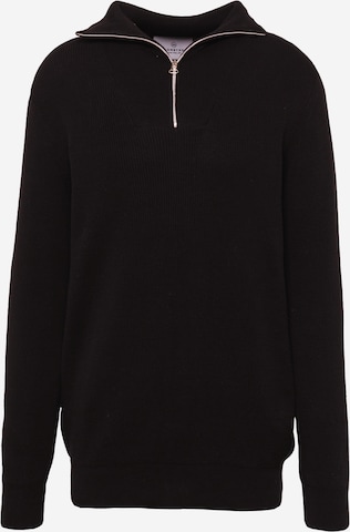 Kronstadt Sweater 'Dawson' in Black: front