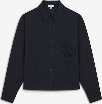 Twist Blouse in Blauw: voorkant