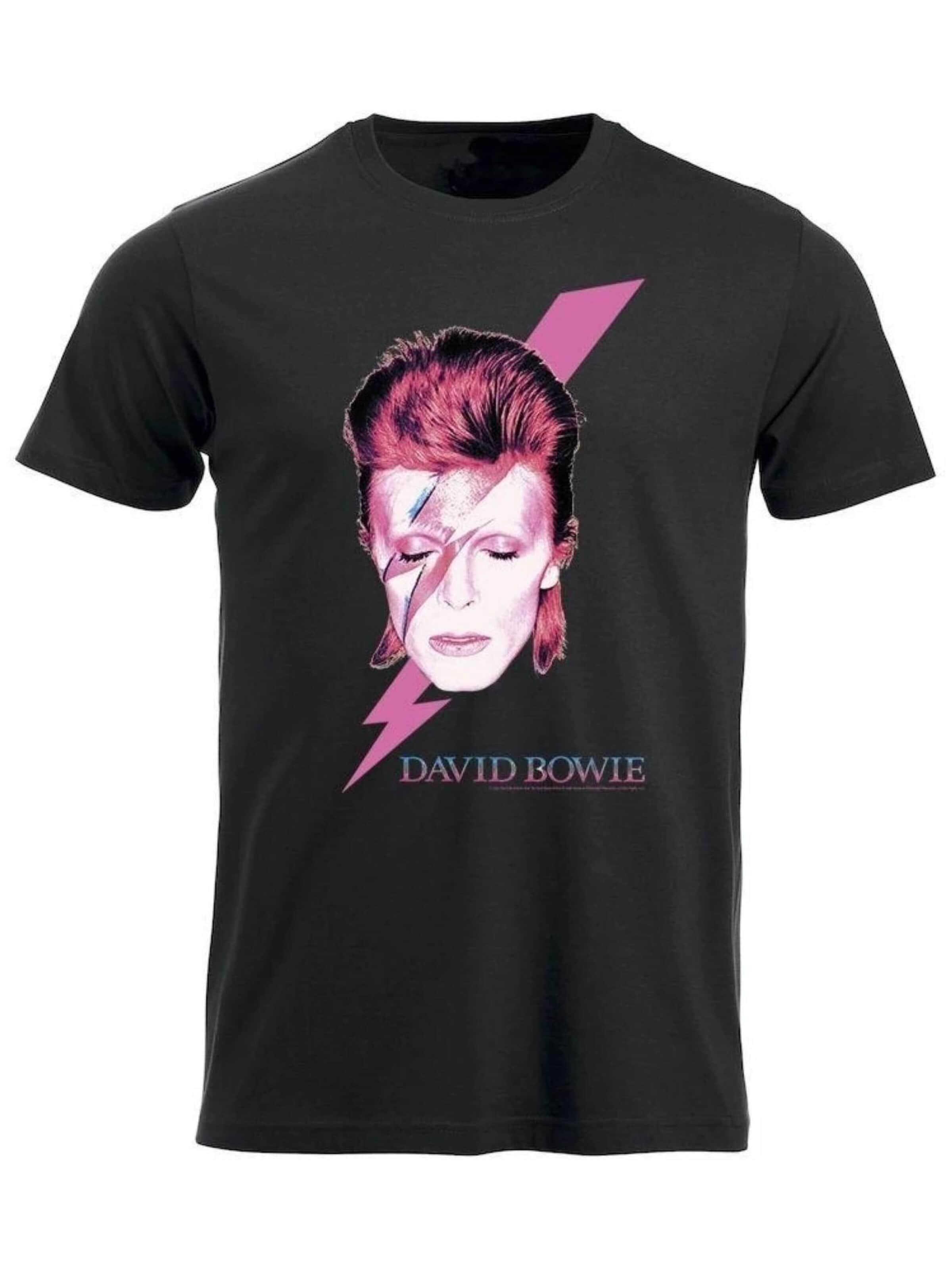 Rockshirts Shirt 'David Bowie Aladdin sane T-Shirt' in Black: front
