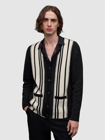 AllSaints Knit cardigan 'BERKLEY' in Black: front