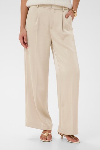 Kaffe Regular Trousers 'KARory' in Beige: front