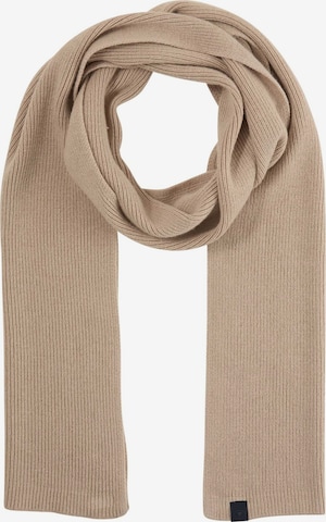 TOM TAILOR Sjaal in Bruin: voorkant