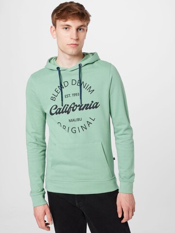 BLENDSweater majica - zelena boja: prednji dio