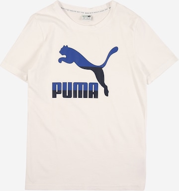 balts PUMA Sporta krekls: no priekšpuses