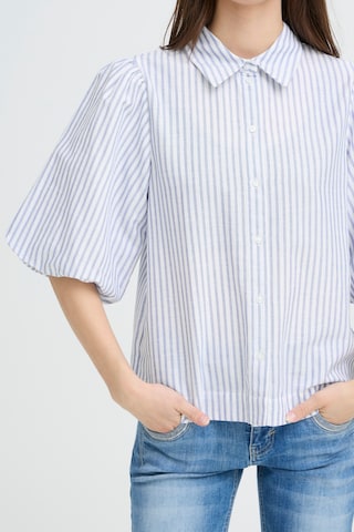 Chemisier 'PZAudrey' Pulz en bleu