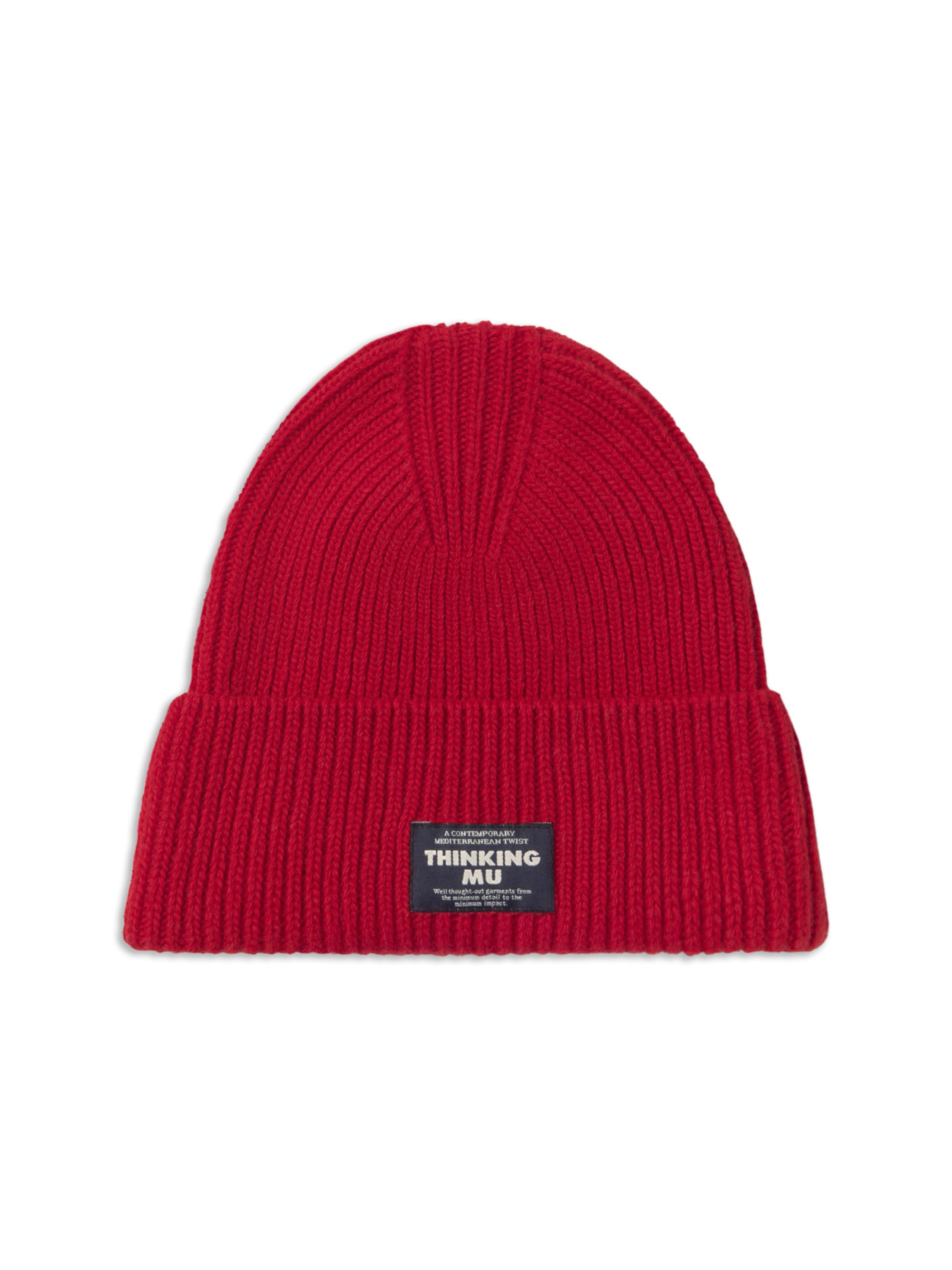 Thinking MU Beanie 'AMOR UNISEX' in Red, Item view