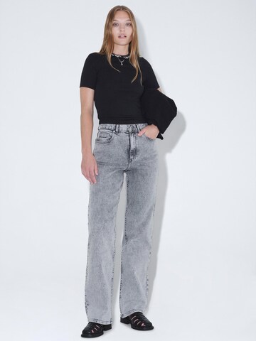 Dr. Denim Regular Jeans 'Echo High Straight' in Grey