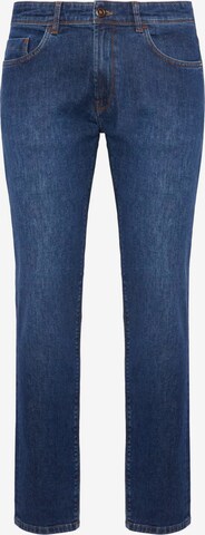 Boggi Milano Slimfit Jeans in Blauw: voorkant