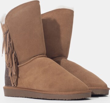 Gooce Snow Boots 'Honey' in Brown