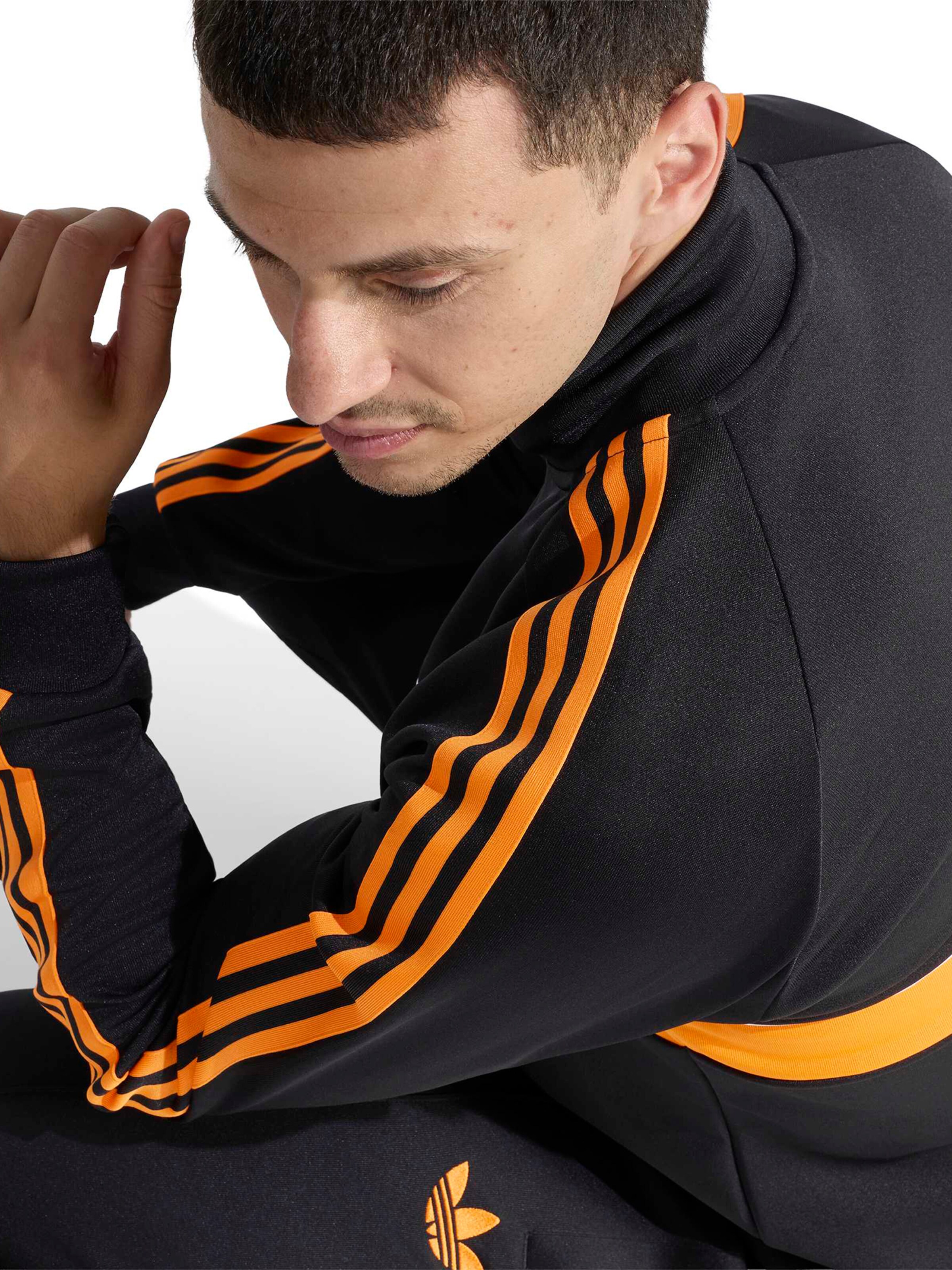 ADIDAS PERFORMANCE Sports sweat jacket in Black