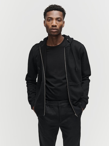 SANVT Sweatjacke in Schwarz