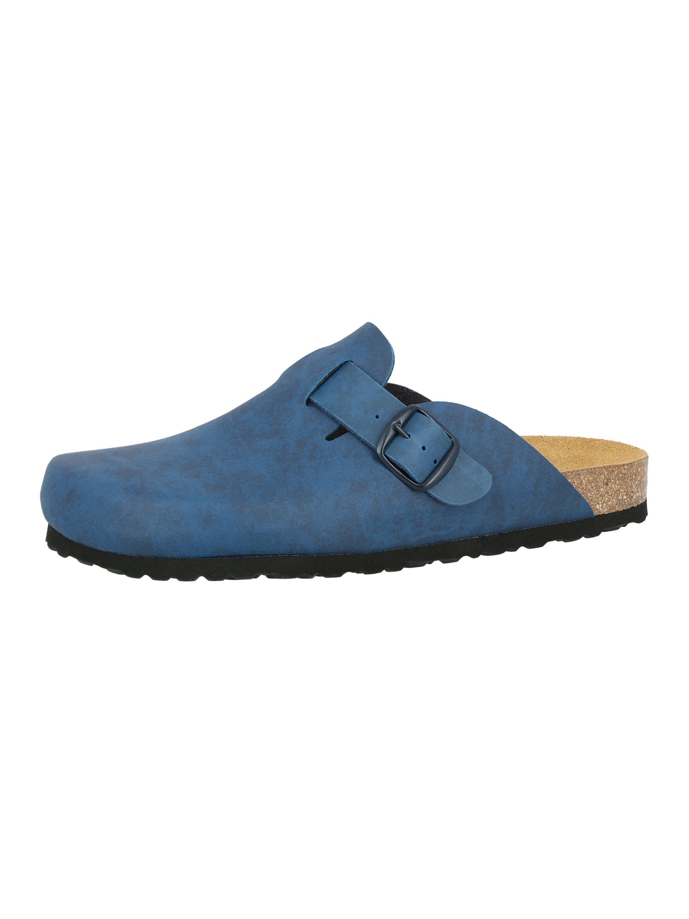 LICO Clogs 'Bioline ' in Blau: Vorderseite