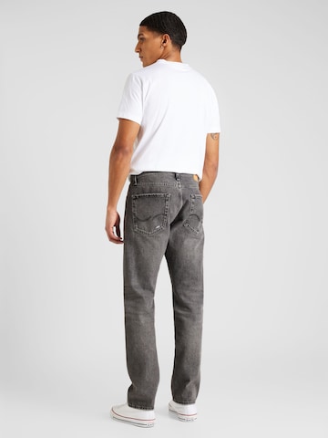 JACK & JONES Loosefit Jeans 'CHRIS' i sort