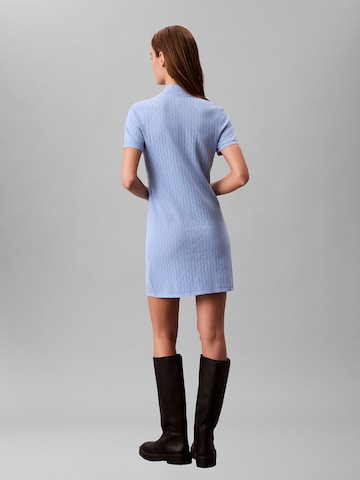 Calvin Klein Jeans Strickkleid in Blau