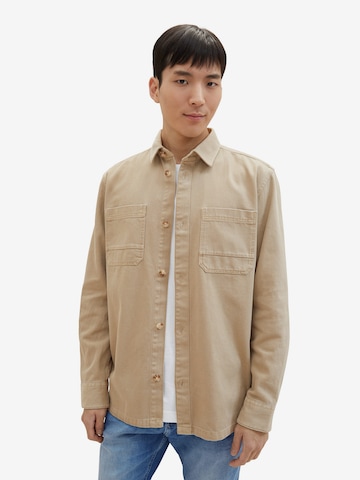 TOM TAILOR Jacke in Beige