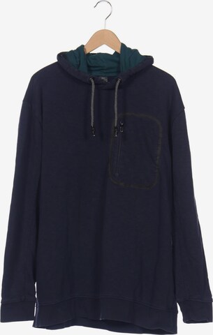 s.Oliver Sweatshirt & Zip-Up Hoodie in XXXL in Blue: front