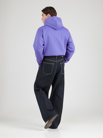 WEEKDAY Широки крачоли Дънки в синьо