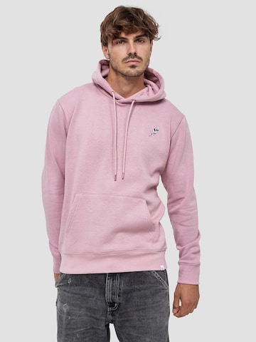 Mikon Sweatshirt 'Feder' i rosa: framsida