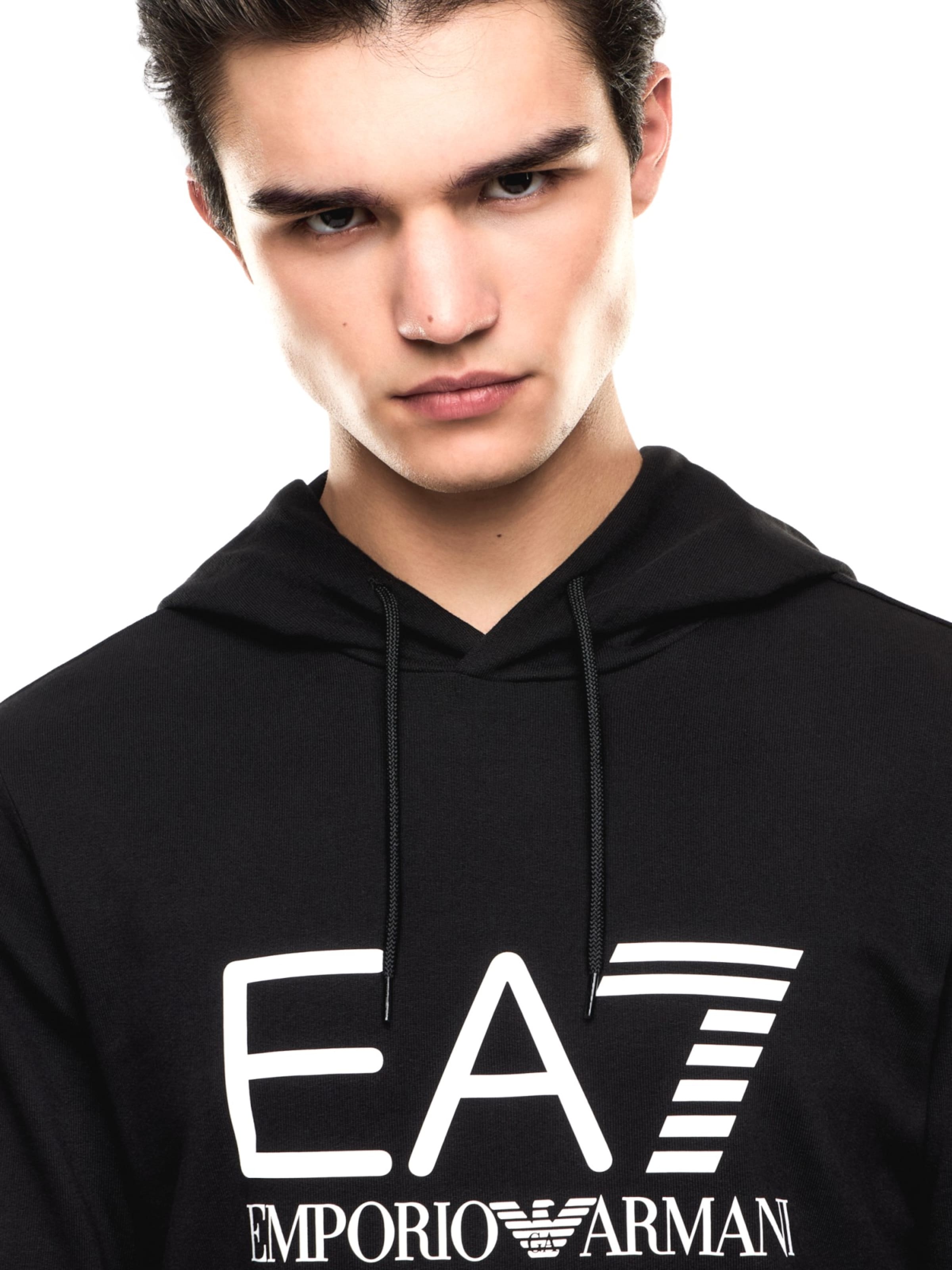 EA7 Emporio Armani Trui in Zwart