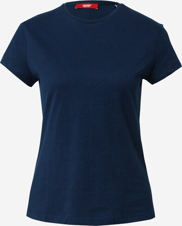 T-shirt ESPRIT en bleu : devant