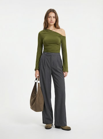 Loosefit Pantalon à plis 'Ida' studioselect en gris