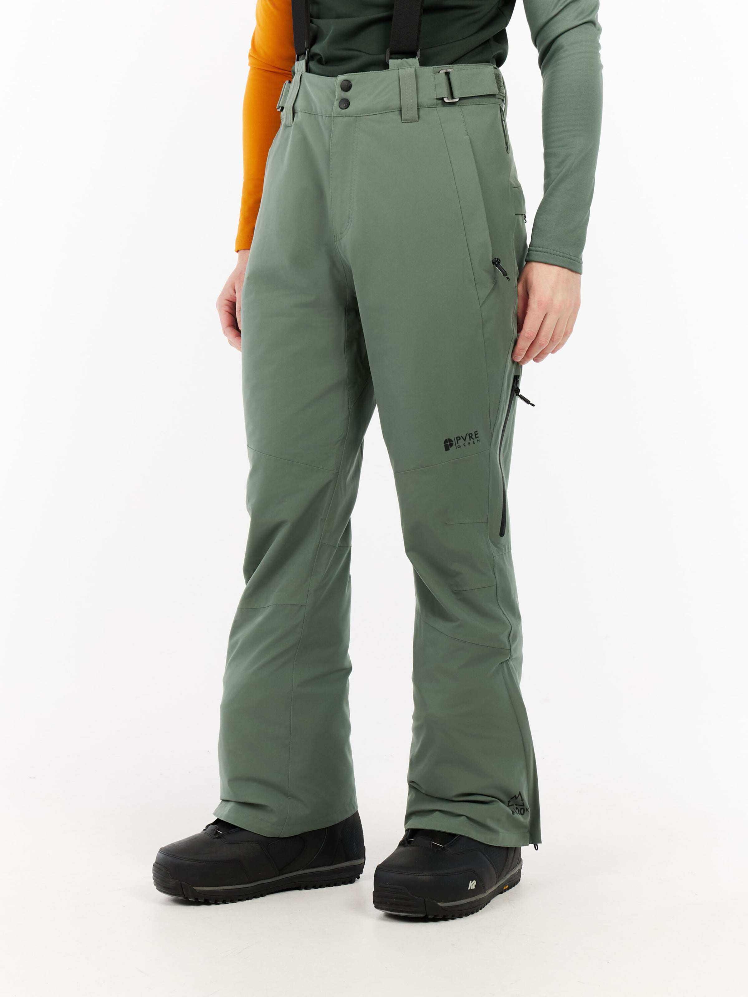 PROTEST Regular Sports trousers 'PRTMIKADO' in Green