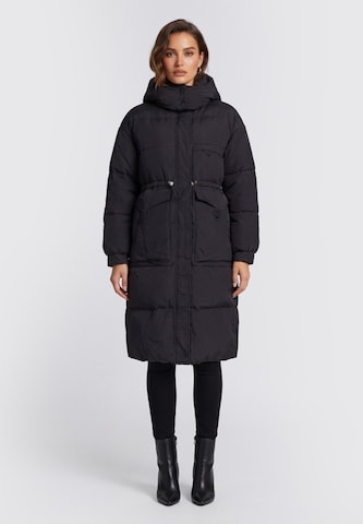 faina - Abrigo de invierno en negro: frente