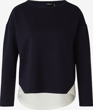Sweat-shirt s.Oliver en bleu : devant