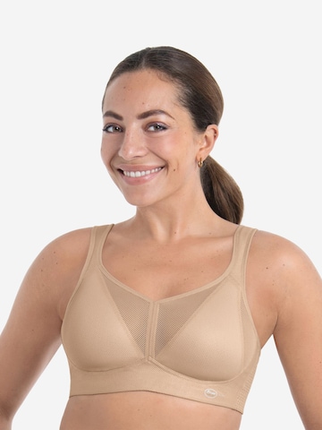 ANITA Bustier BH 'Air Control Delta Pad Sport' in Beige