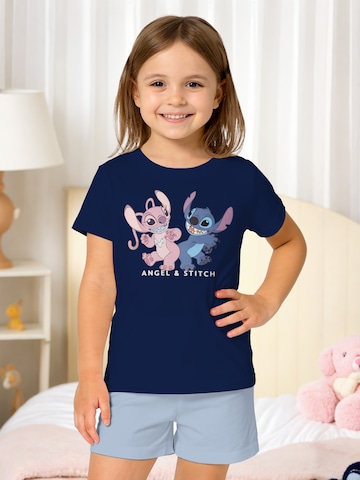 Disney Lilo & Stitch Schlafanzug 'Angel & Stitch'‌‌‌‌‌‌‌‌‌‌ in Blau