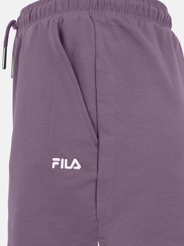 FILA - Regular Calças 'BRANDENBURG' em roxo