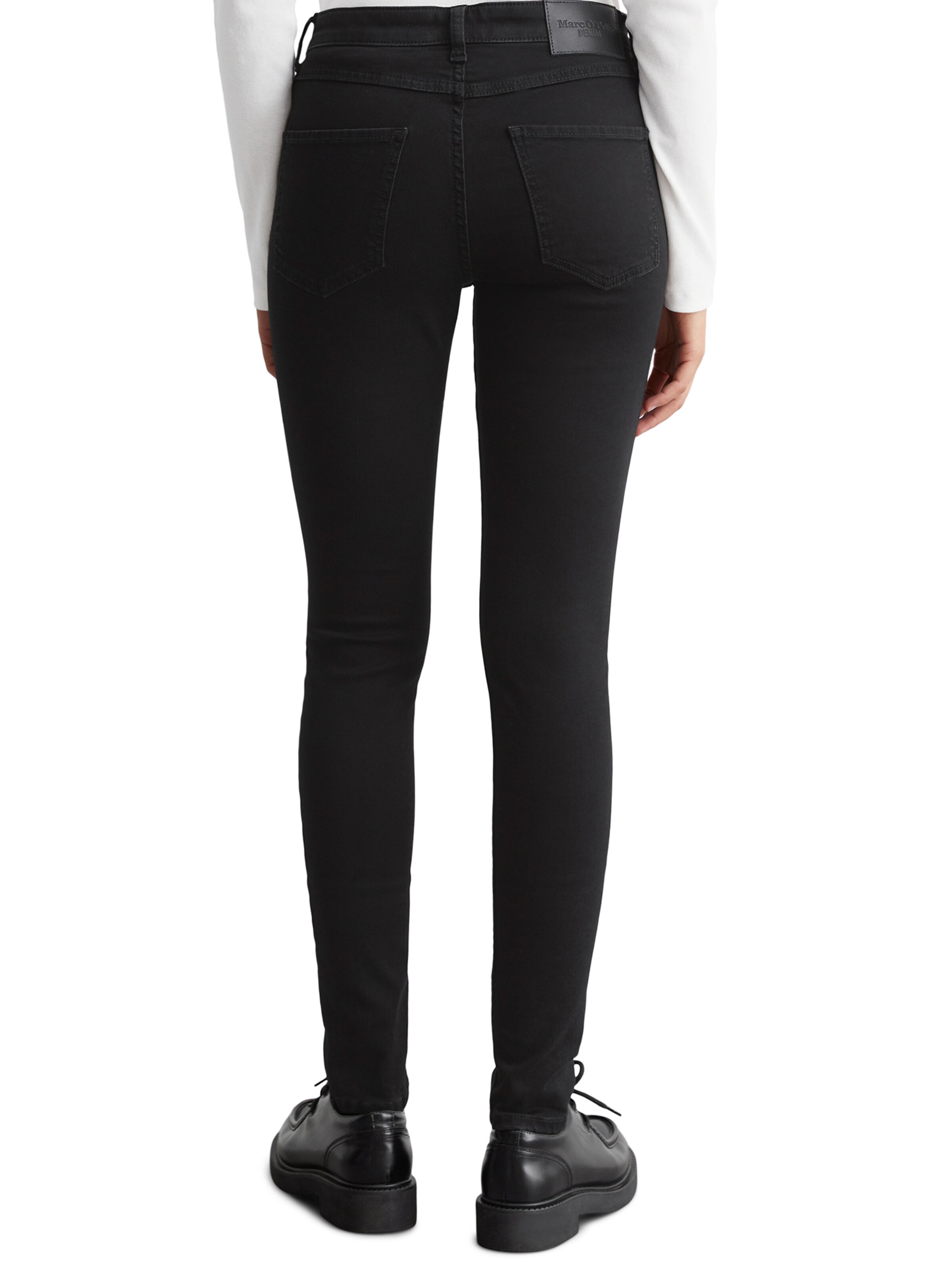 Marc O'Polo DENIM Skinny Džíny 'Kaj' – černá