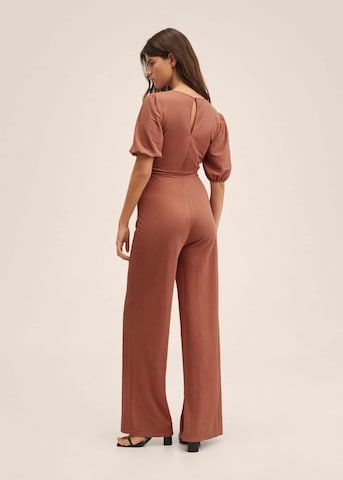 MANGO Jumpsuit 'Adela' in Oranje