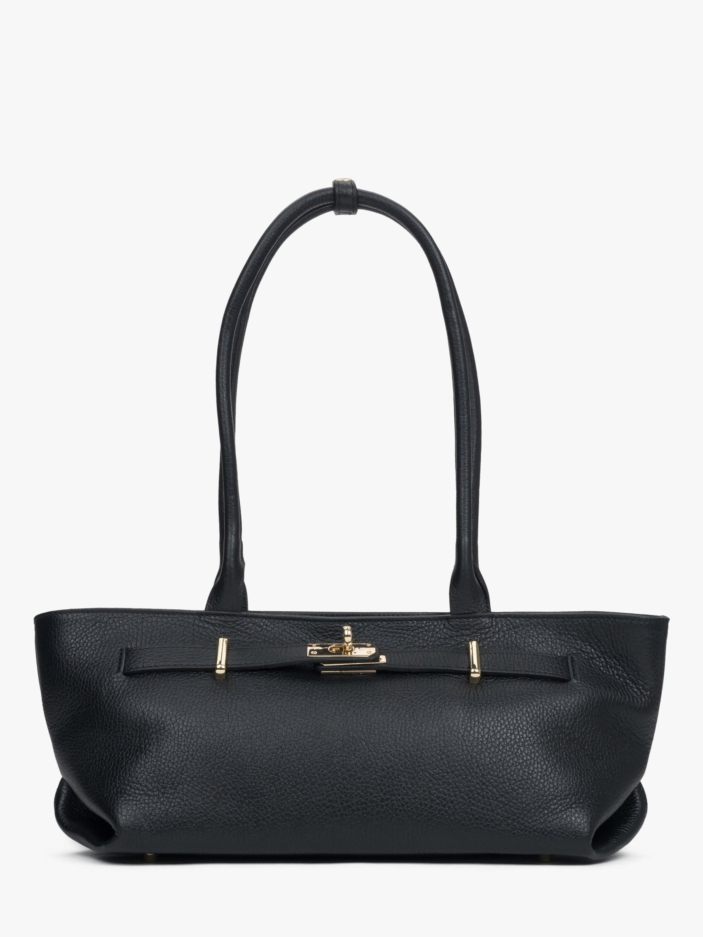 Estro Handbag '24296' in Black: front