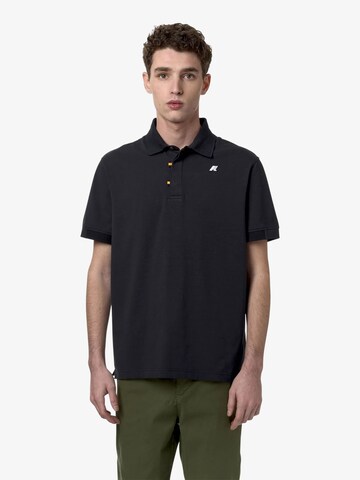 K-Way Polo in Blau: Vorderseite