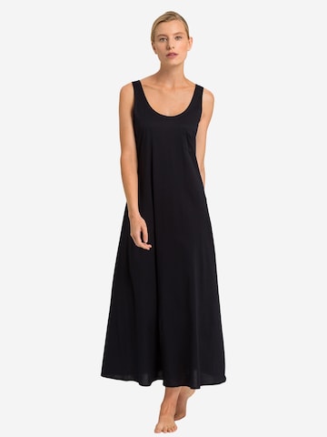 Hanro Nachthemd 'Cotton Deluxe'‌‌‌‌‌‌‌‌‌‌ in Schwarz