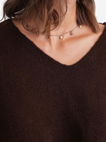 Tenue d'intérieur 'Strick-Koordinaten' MixRay en marron