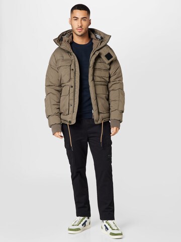 G-Star RAW Between-Season Jacket 'Field' in Brown