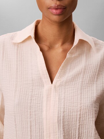 Calvin Klein Bluse in Beige