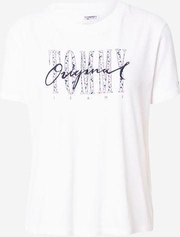 Tommy Jeans Shirt in White: front