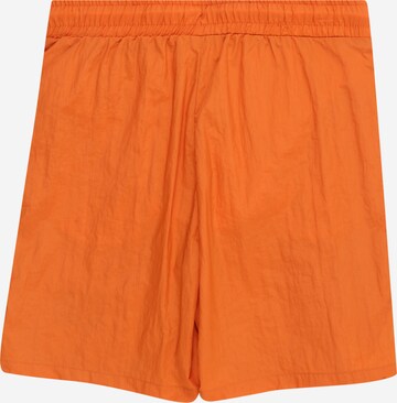 HUGO Plavecké šortky – oranžová