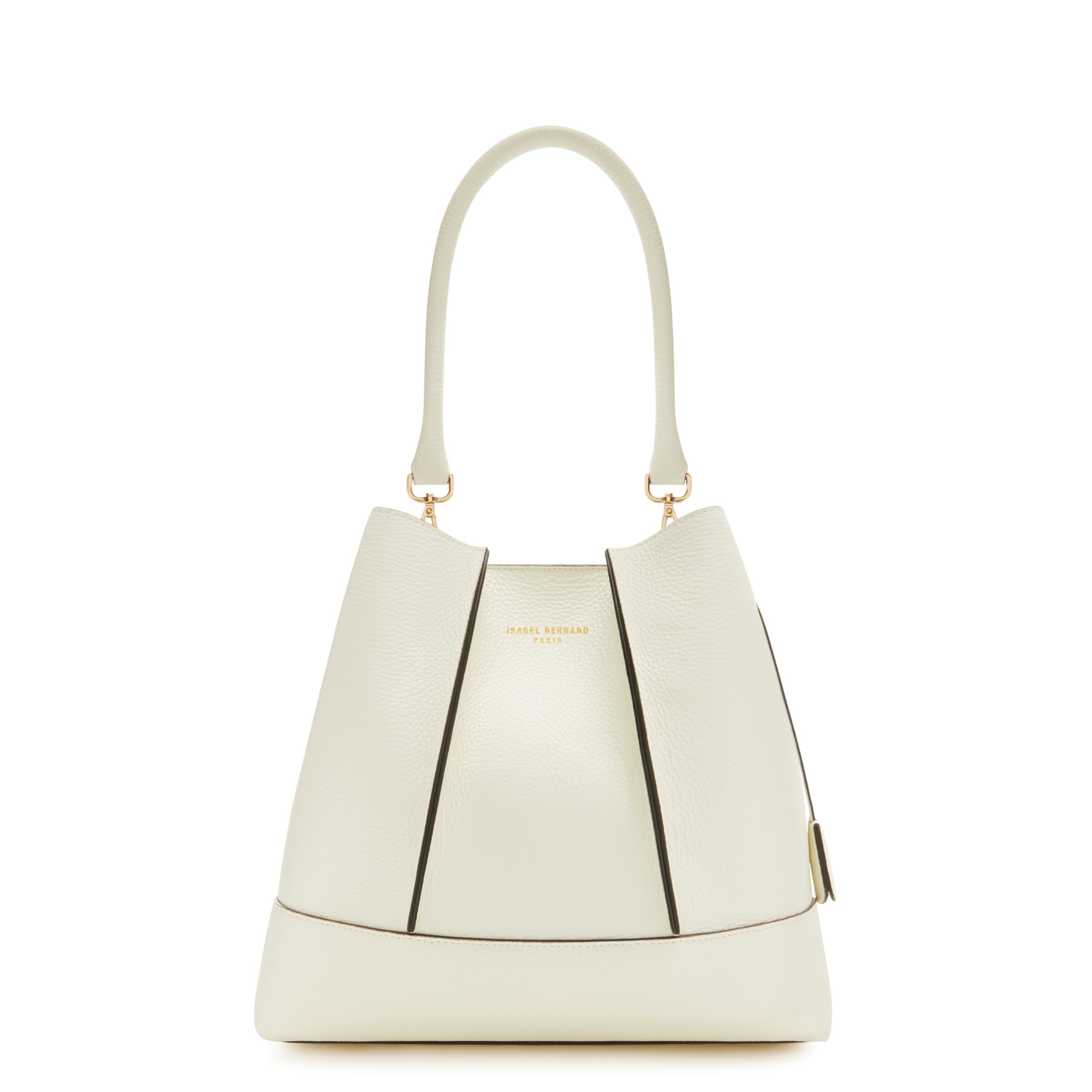 Isabel Bernard Handbag in Beige: front