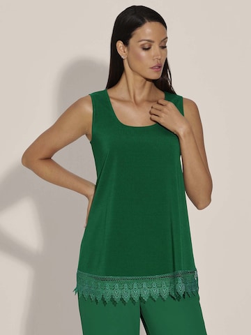 Chemisier MADELEINE en vert : devant