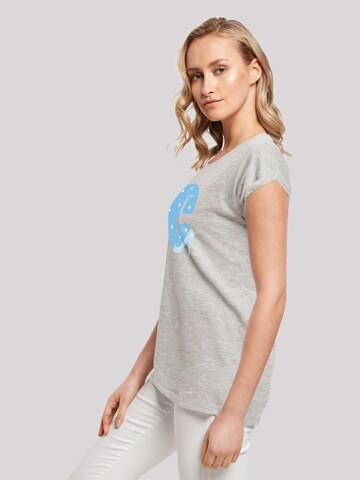 F4NT4STIC T-Shirt 'Disney Alphabet C Is For Cinderella' in Grau